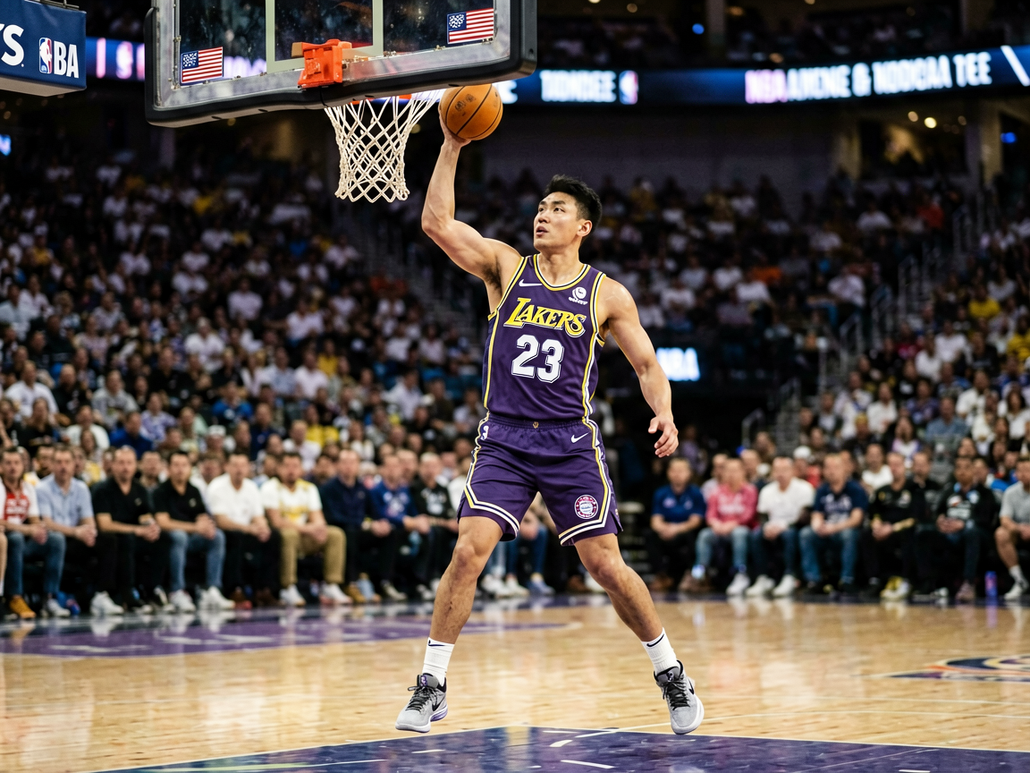 NBA篮球比赛现场